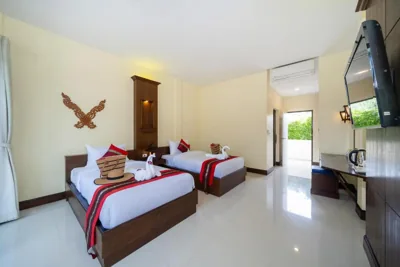 Deluxe Kamer met Twee Aparte Bedden — JR Siam Inn Resort